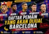 Daftar Pemain yang Akan Dijual Barcelona pada Bursa Transfer 2026 daftar pemain yang akan dijual barcelona